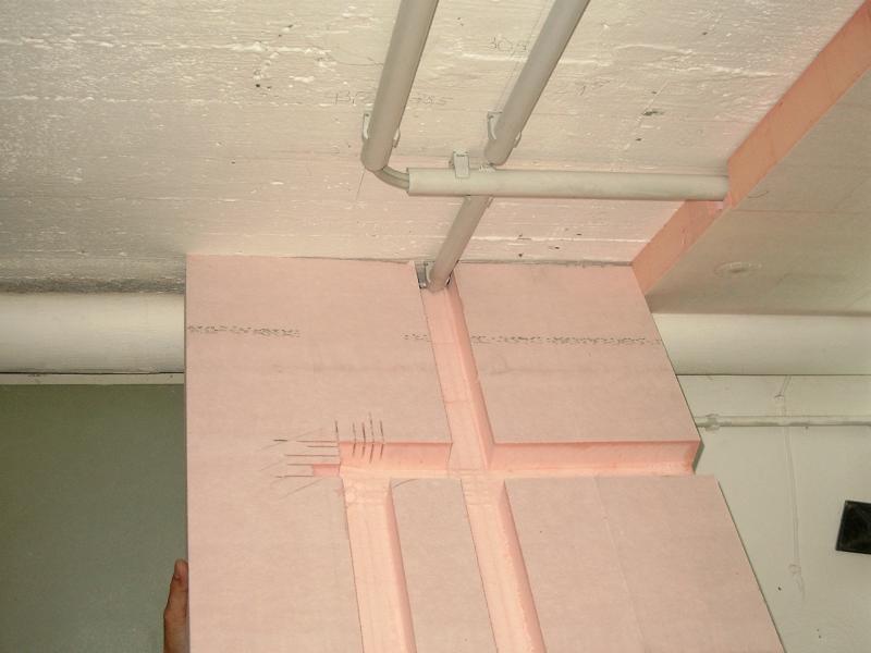 Leitungsaussparungen