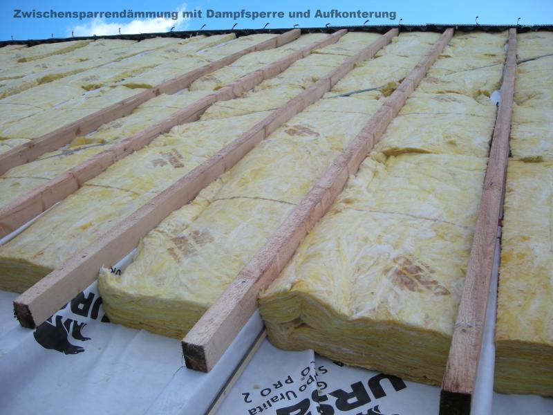 Zwischensparrendämmung